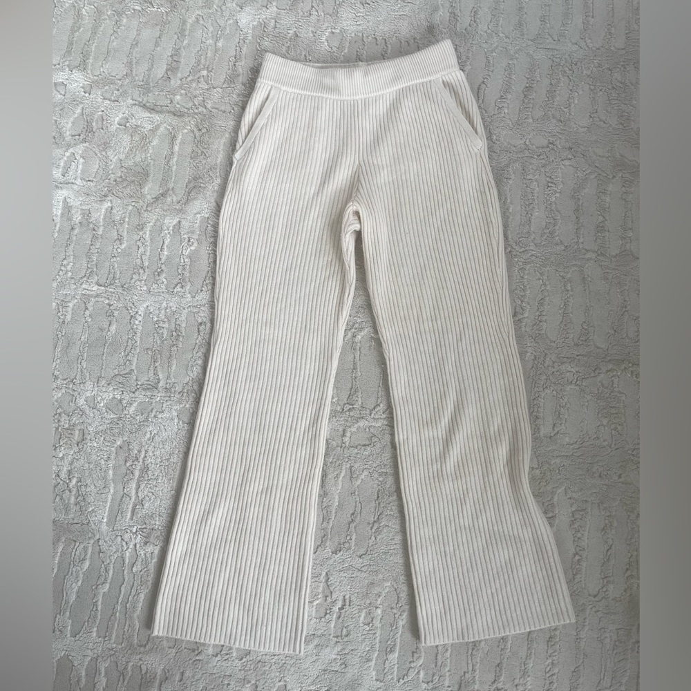 Club Monaco cashmere cream pants